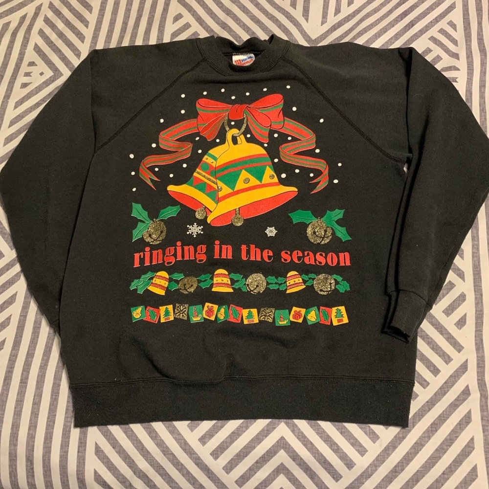 Early 80’s vintage Christmas crewneck Nice print